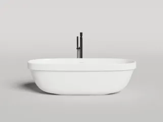 Ванна из искусственного камня Salini Greca In S-Stone 104821MRH 180x80см RAL снаружи